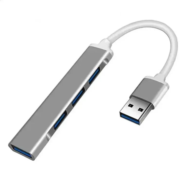 4-Port USB 3.0 Hub with Type-C Connector, 5Gbps Transfer Speed