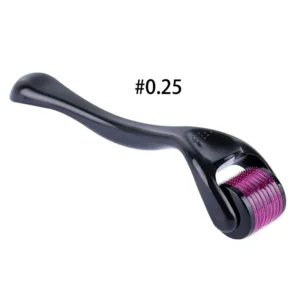 540-needle titanium microneedling derma roller with 0.25mm needles