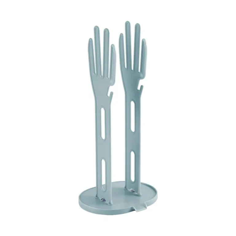 Kitchen Glove and Towel Dryer Rack with Drain Holder