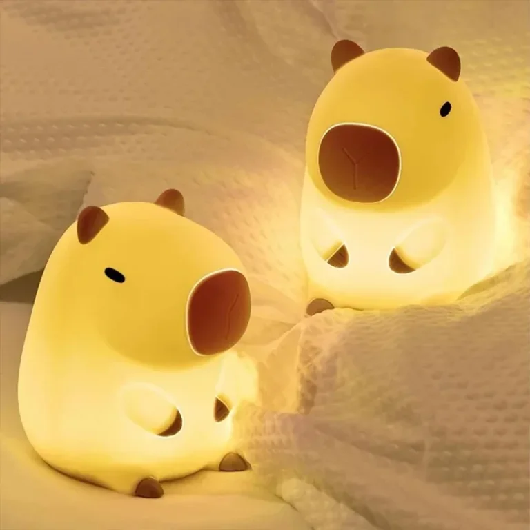 Capybara Silicone Night Light for Bedroom Decor