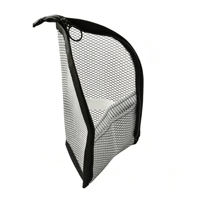 Standing Mesh Toiletry Bag with Waterproof Storage Pouch