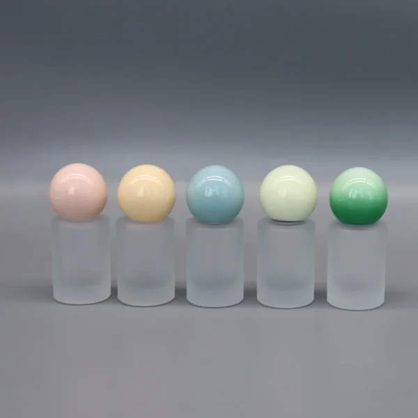 15ml frosted glass perfume spray bottle with bayonet cap