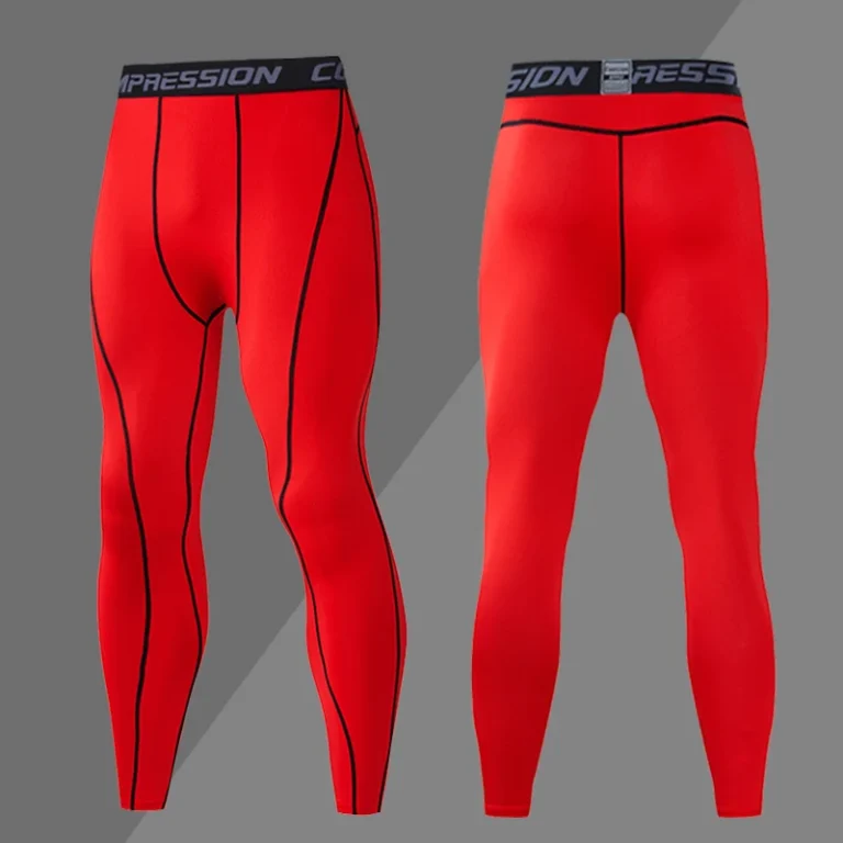 Men's Slim Fit Compression Running & Yoga Pants