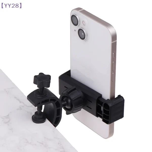 Universal 360 degree rotating phone and microphone holder stand