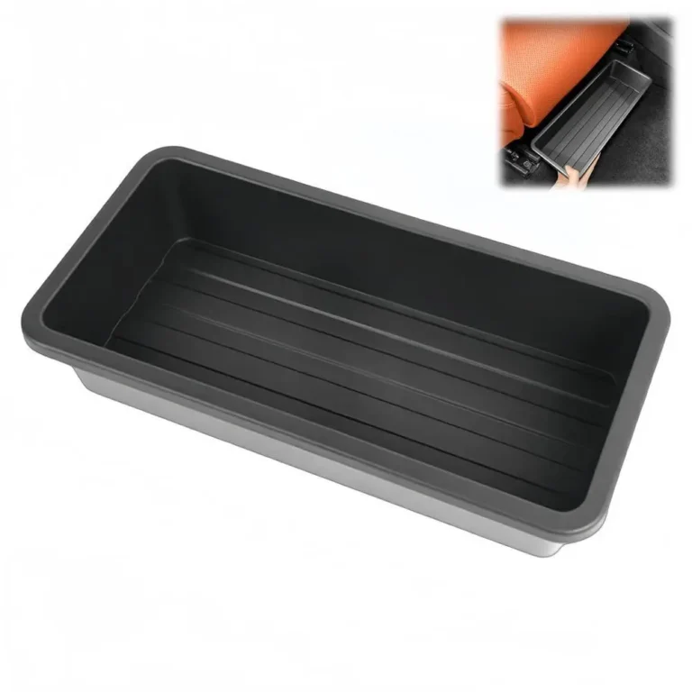 Universal Under-Seat Car Storage Box with Anti-Slip Design