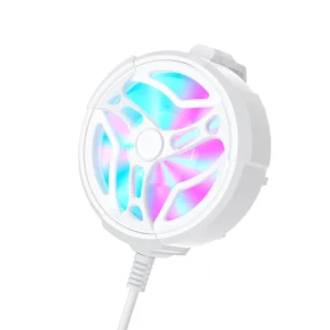 Mini smartphone cooling fan connected via Type-C in black color