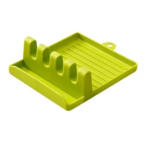 plastic kitchen spoon and chopstick rack with non-slip base