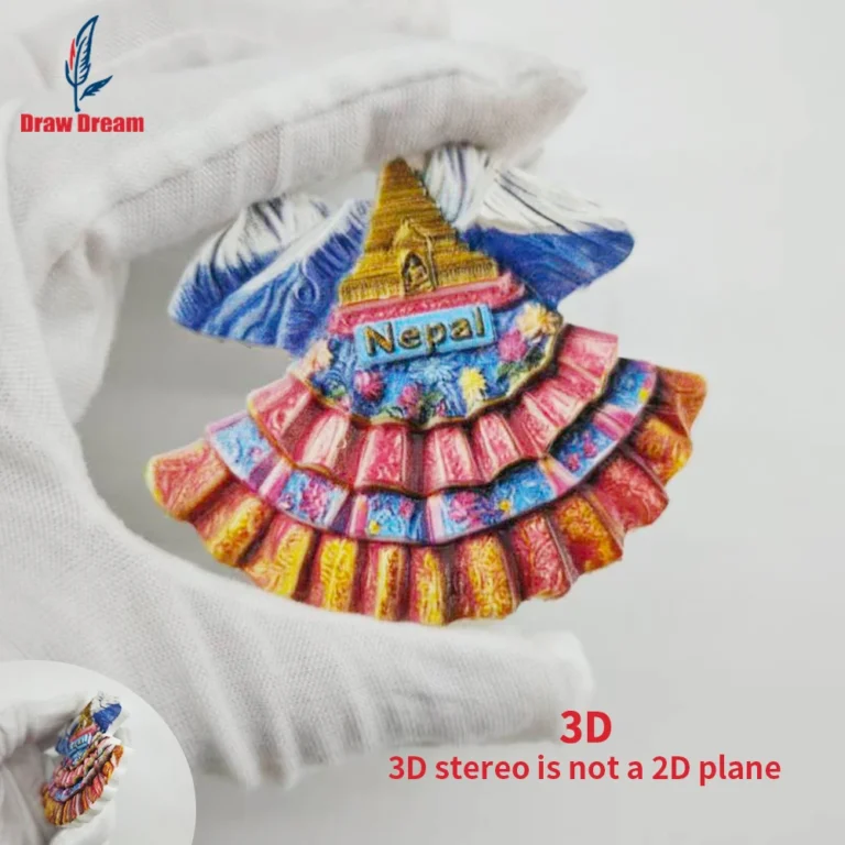 Nepal 3D Embossed Travel Souvenir Refrigerator Magnet