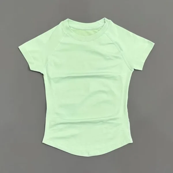Histello women's short sleeve breathable workout t-shirt in multiple colors