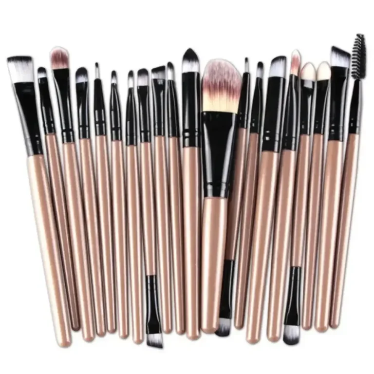 20-Piece Eye Makeup Brush Set with Eyeliner Brush