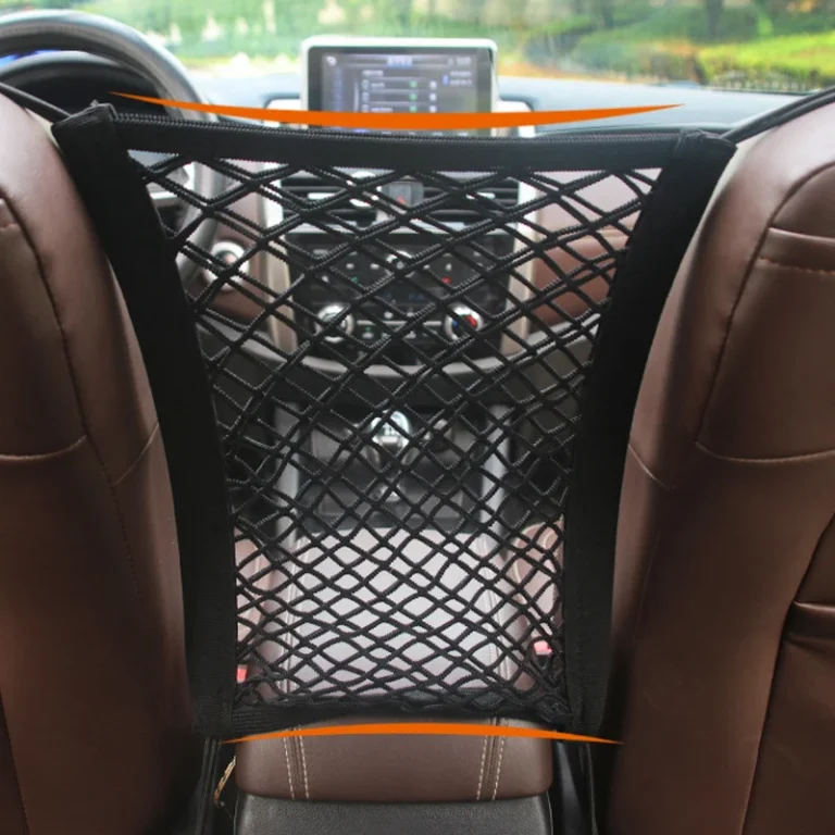 Elastic Mesh Storage Net for Car Seat and Trunk