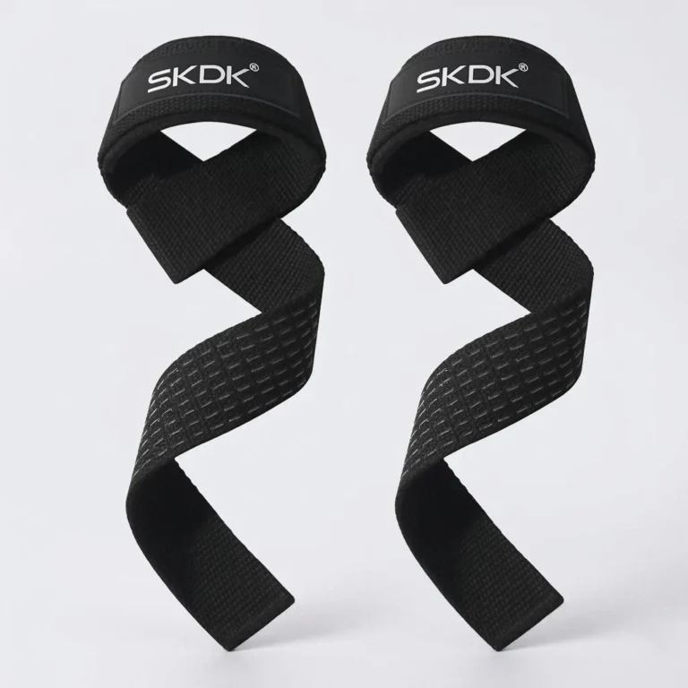 Heavy-Duty Cotton Wrist Lifting Straps with Neoprene Padding