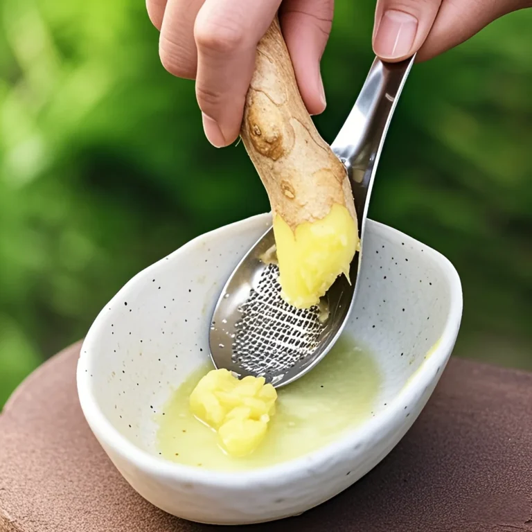 Stainless Steel Garlic and Ginger Grater Spoon