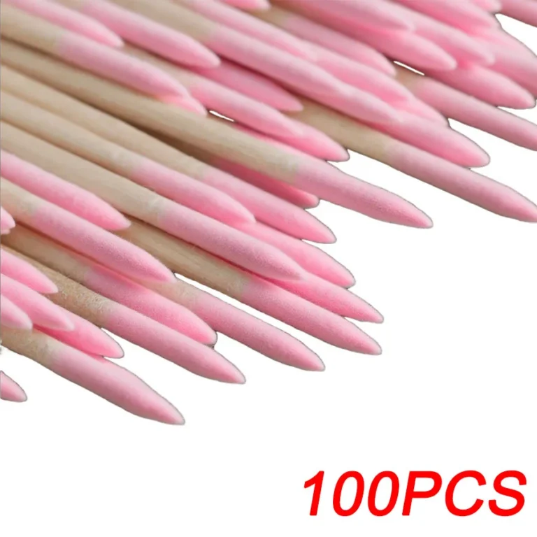 Double Ended Cotton Swabs with Fine Pointed Tips - 100 or 1000 pcs