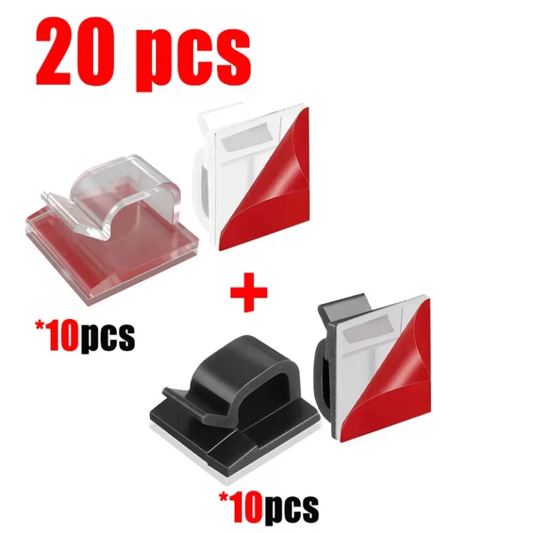 Cable Organizer Clips Wire Holder, 20-80 Pieces