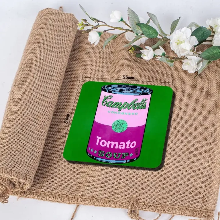 Andy Warhol Pop Art Tomato Soup Magnet