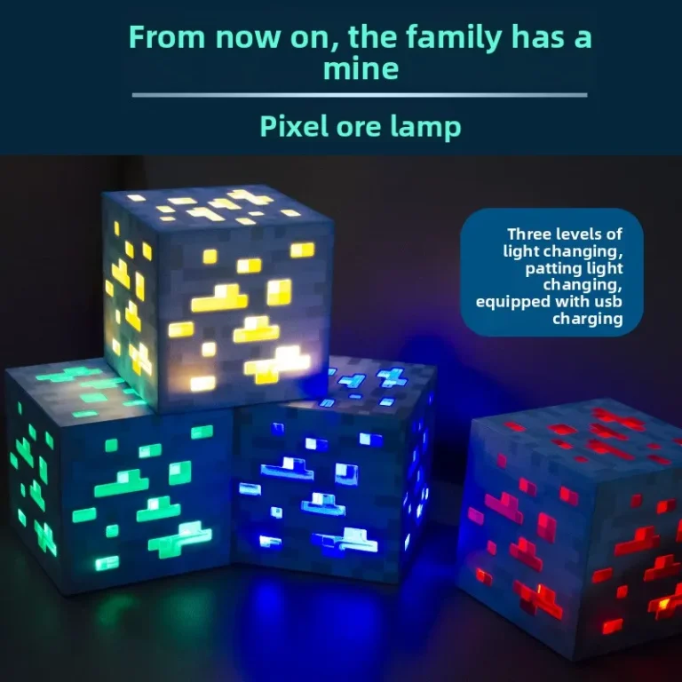 Color-Changing 3D LED Mini Torch Night Light Keychain
