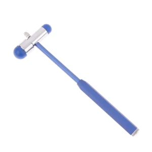 Neurological reflex hammer designed for knee jerk and nerve diagnostic testing