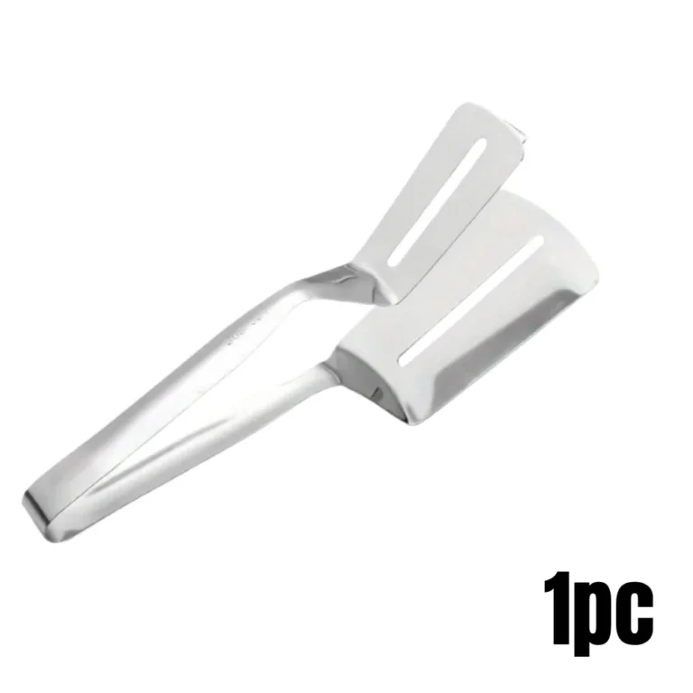 Stainless Steel Spatula with Clamp for BBQ and Cooking