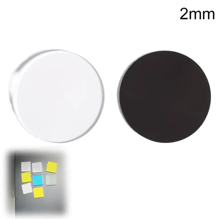 DIY Transparent Acrylic Fridge Magnet Craft Kit with Adhesive Backing