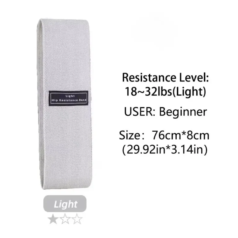 Fabric Resistance Hip and Thigh Booty Bands for Workout and Yoga
