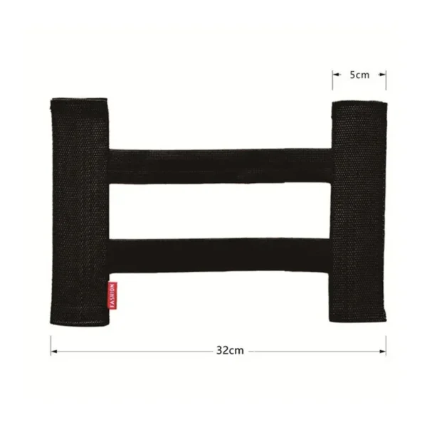 Black elastic mesh net for car trunk organization