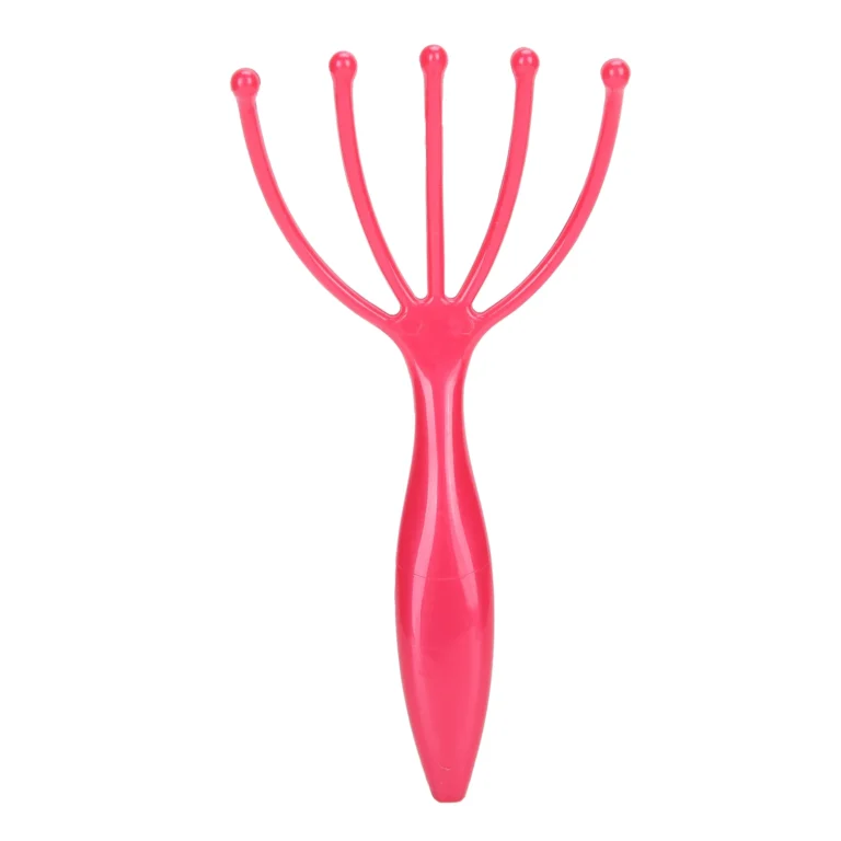 Handheld Plastic Head Massage Claw for Scalp Relaxation