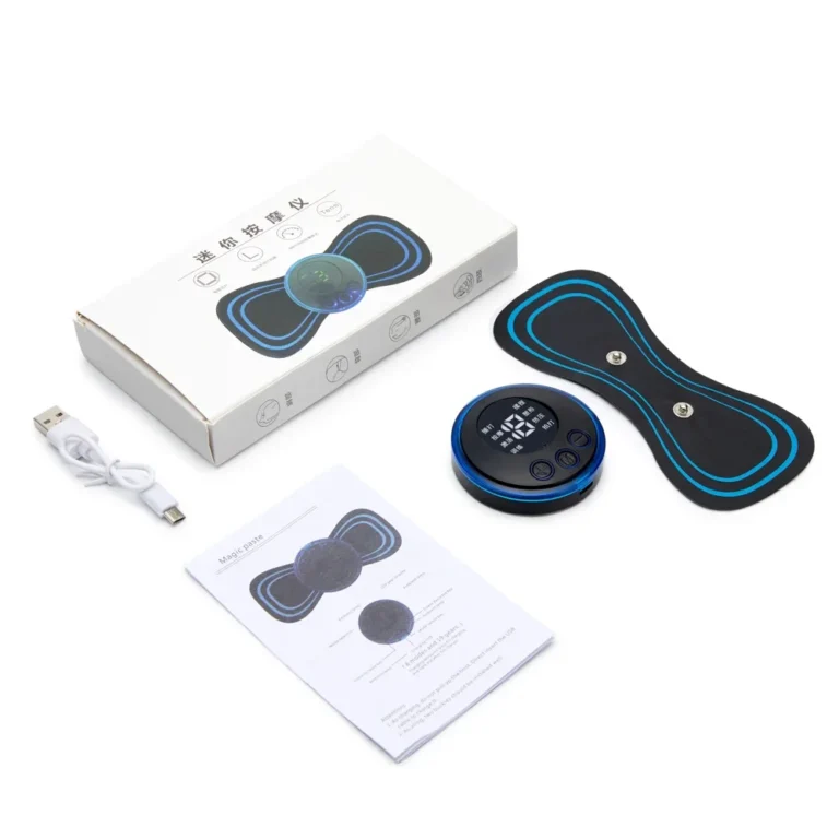 Mini Electric Neck Massager with 8 Modes and Remote Control