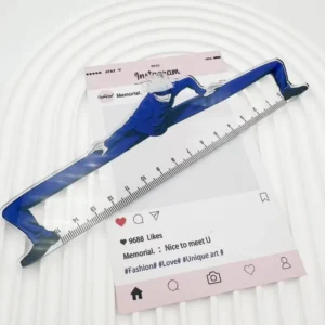 15cm plastic ruler with Gojo Satoru design from Jujutsu Kaisen