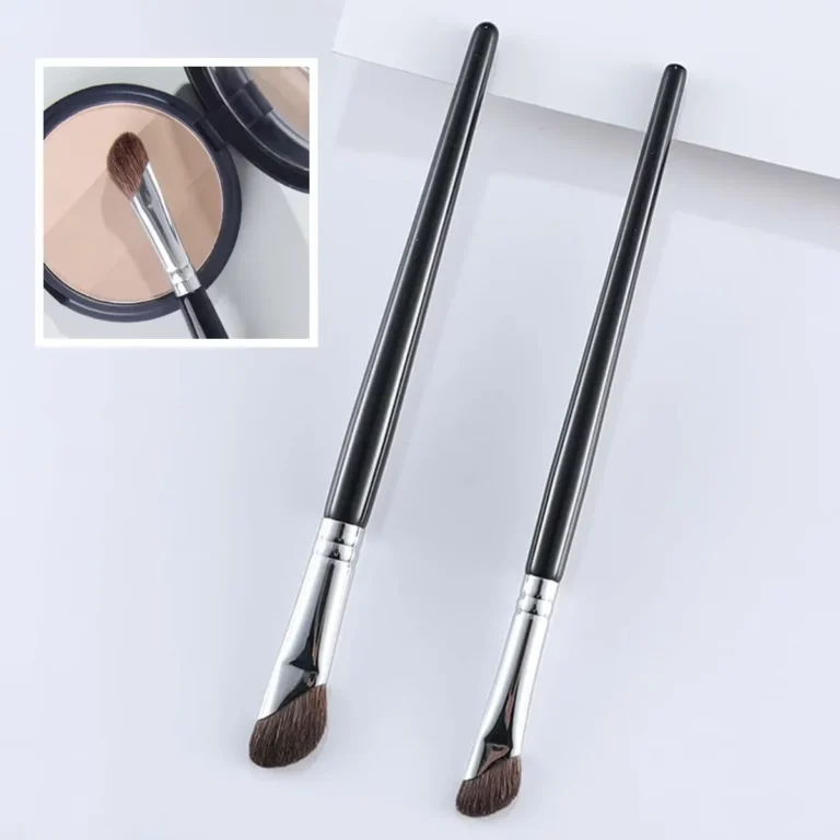 3D Nose Shadow Makeup Brush with Soft Wool Fiber Head