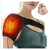 Electric Heated Shoulder Brace Wrap for Arm Support and Warmth