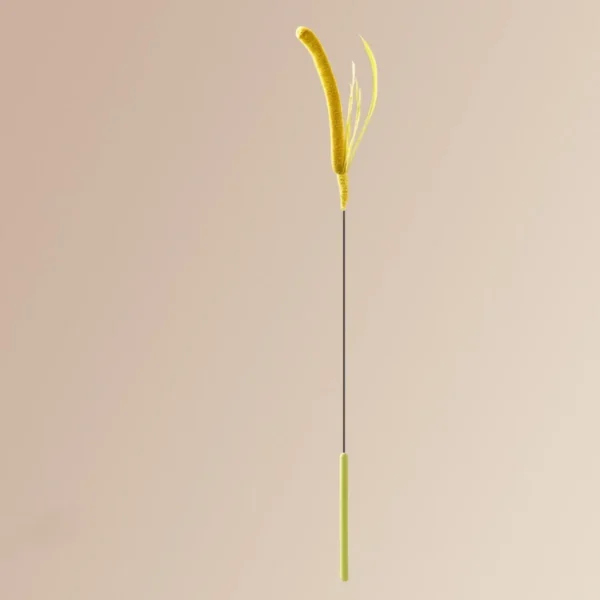 Natural grass chew stick for cat and dog dental play