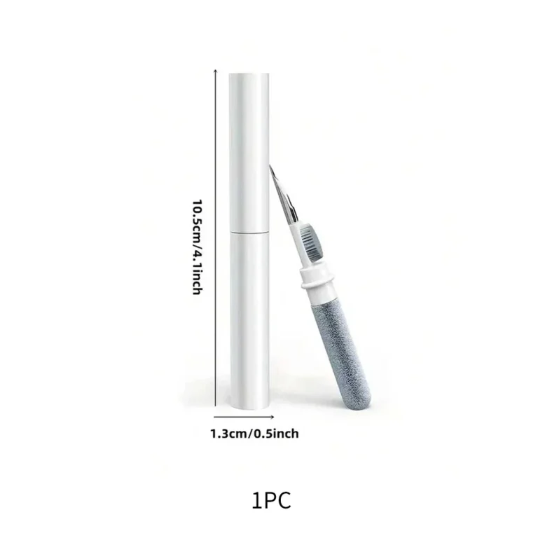 Earphone and Camera Cleaning Pen with Brush