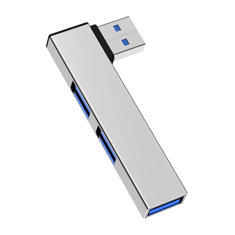3-Port USB 3.0 Hub with OTG Support for PC and Laptops
