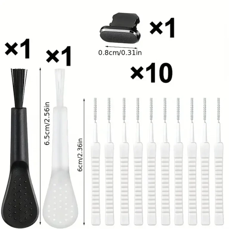 Type-C Port Dust Plug and Earphone Cleaner Brush Kit
