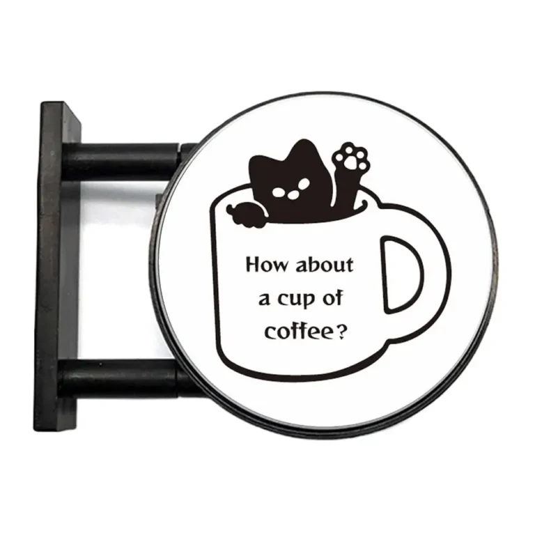 Mini Luminous Coffee Lightbox Fridge Magnet