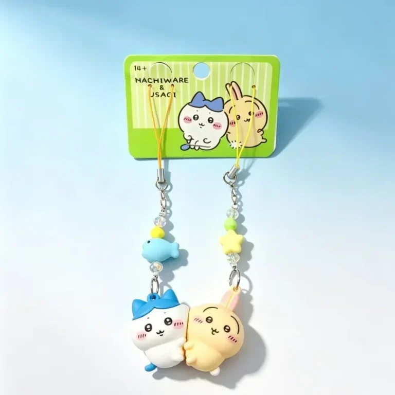Chiikawa Magnetic Pair Keychain PVC Cartoon Pendant