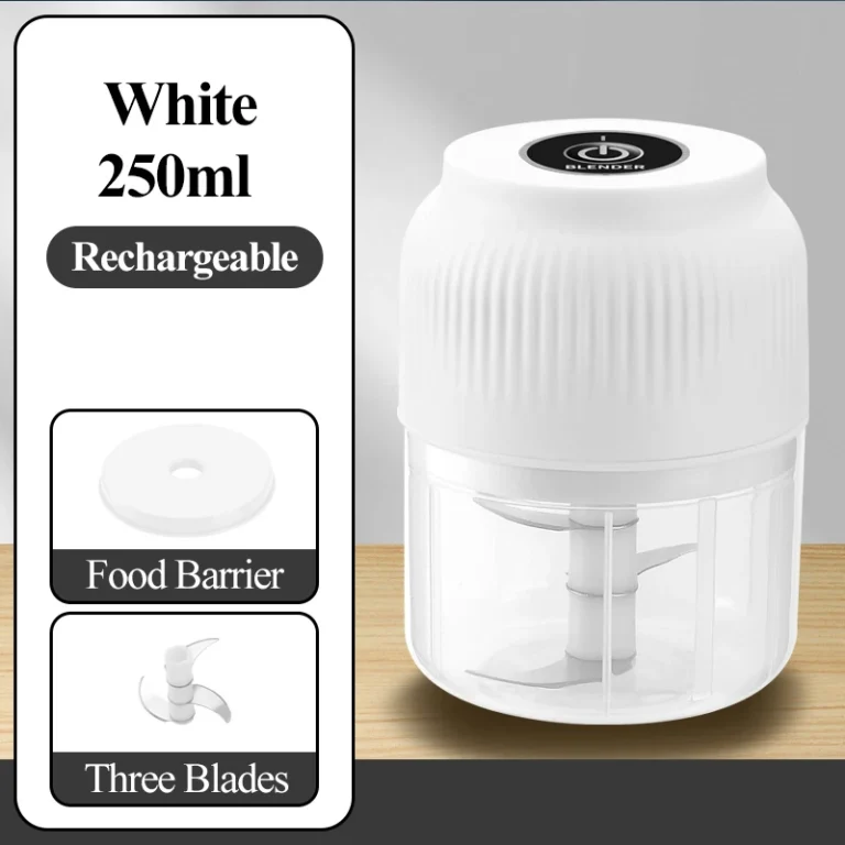 250ml Wireless USB Rechargeable Mini Electric Vegetable Chopper